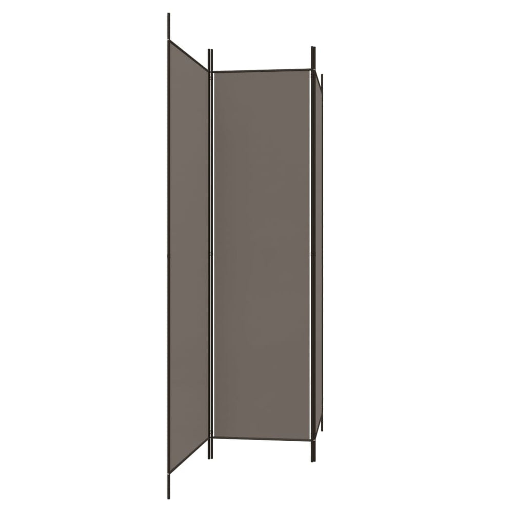 Kamerscherm met 3 panelen 150x220 cm stof antracietkleurig MeubelReus