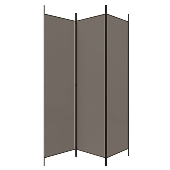 Kamerscherm met 3 panelen 150x220 cm stof antracietkleurig MeubelReus