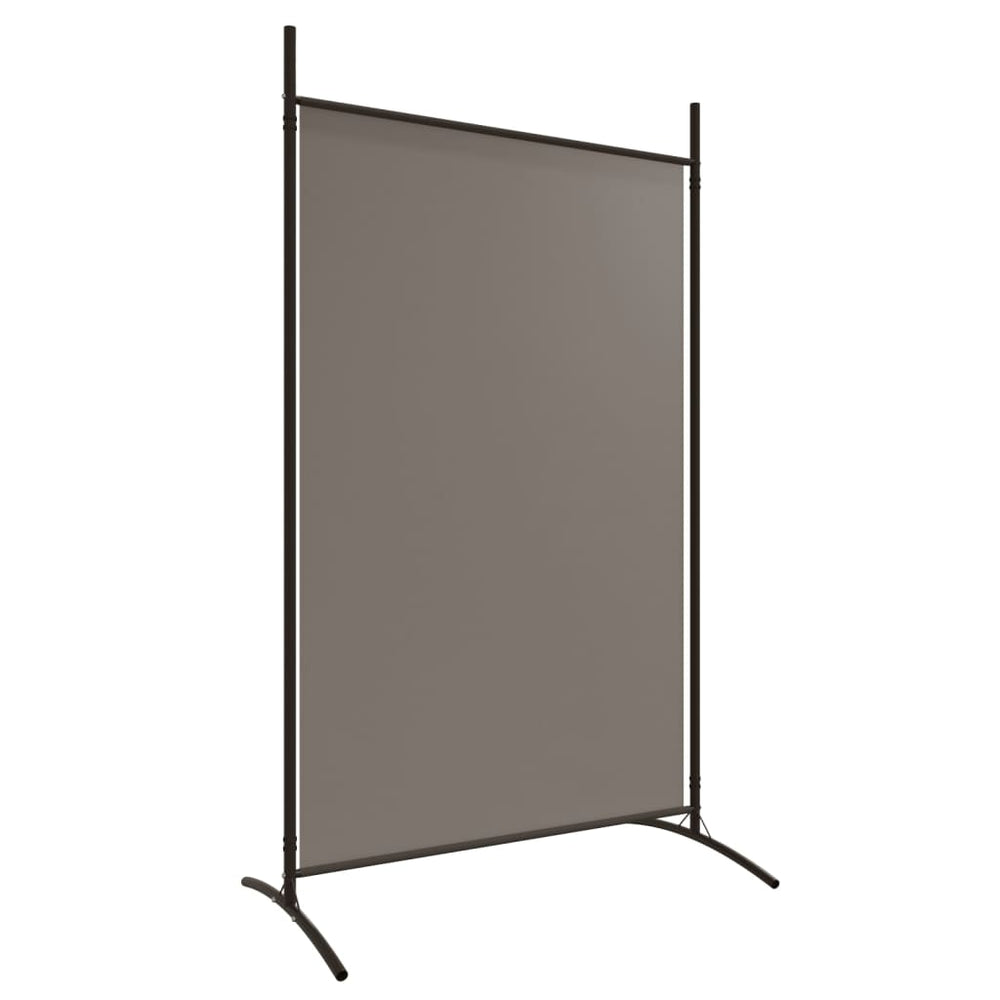 Kamerscherm met 2 panelen 346x180 cm stof antracietkleurig MeubelReus