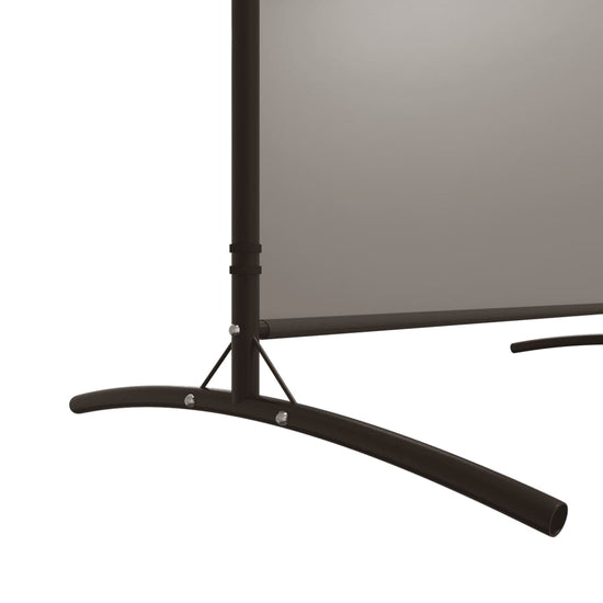 Kamerscherm met 2 panelen 346x180 cm stof antracietkleurig MeubelReus