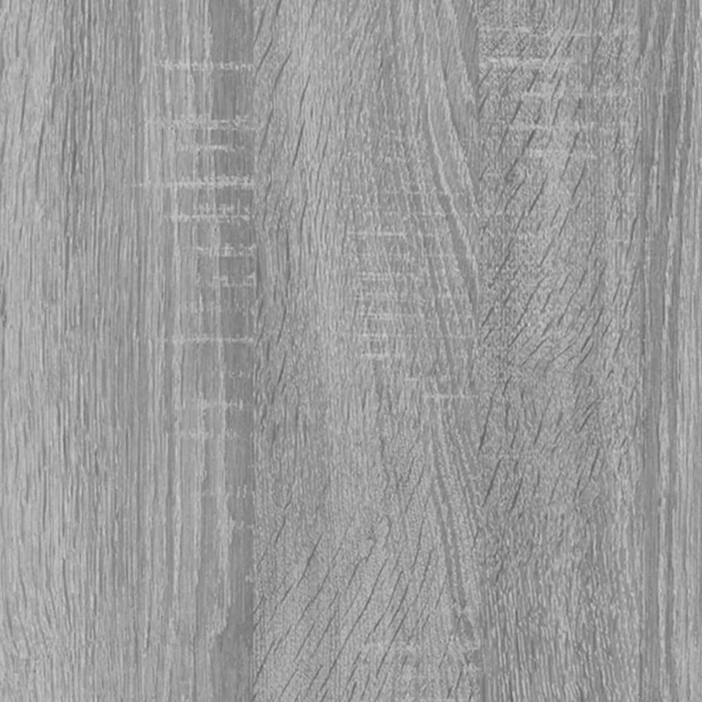 Bijzettafel 40x40x40 cm bewerkt hout grijs sonoma eikenkleurig MeubelReus