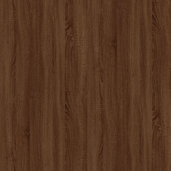Bijzettafel 40x40x35 cm bewerkt hout bruin eikenkleur MeubelReus