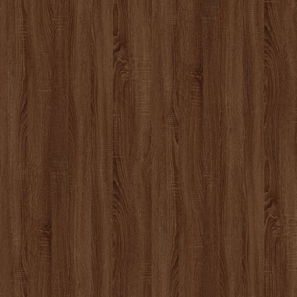 Bijzettafels 2 st 40x40x35 cm bewerkt hout bruineiken MeubelReus