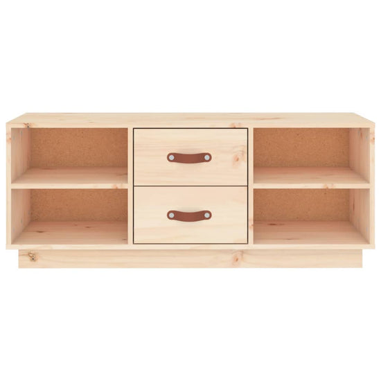 Tv-meubel 100x34x40 cm massief grenenhout MeubelReus
