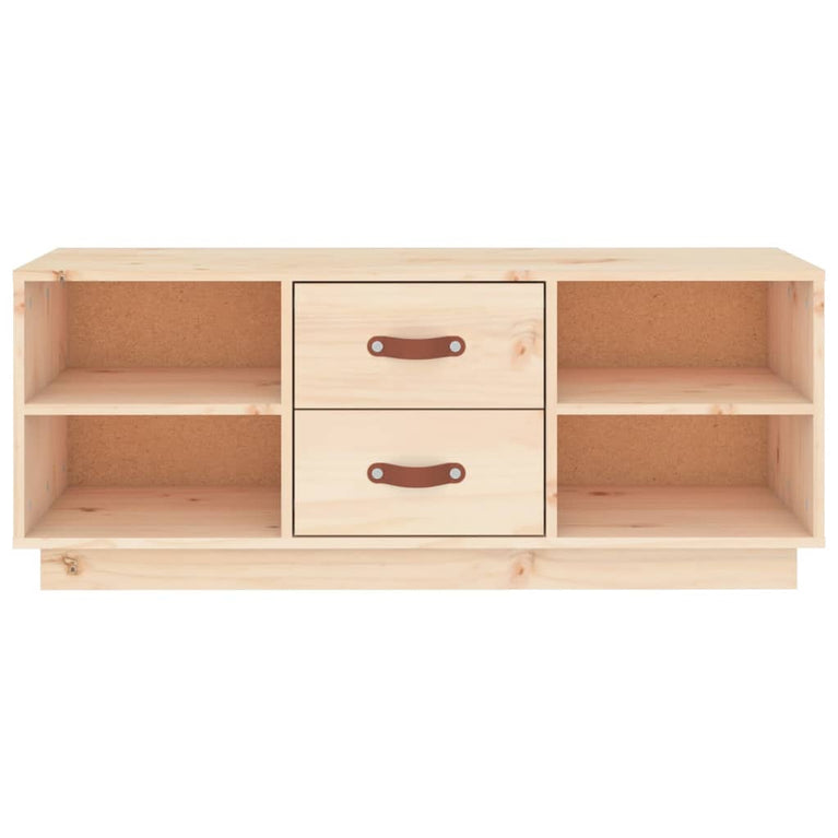 Tv-meubel 100x34x40 cm massief grenenhout MeubelReus