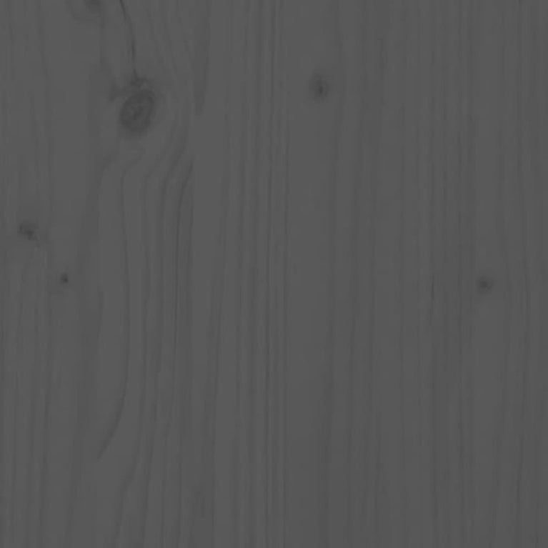 Tv-meubel 100x34x40 cm massief grenenhout grijs MeubelReus