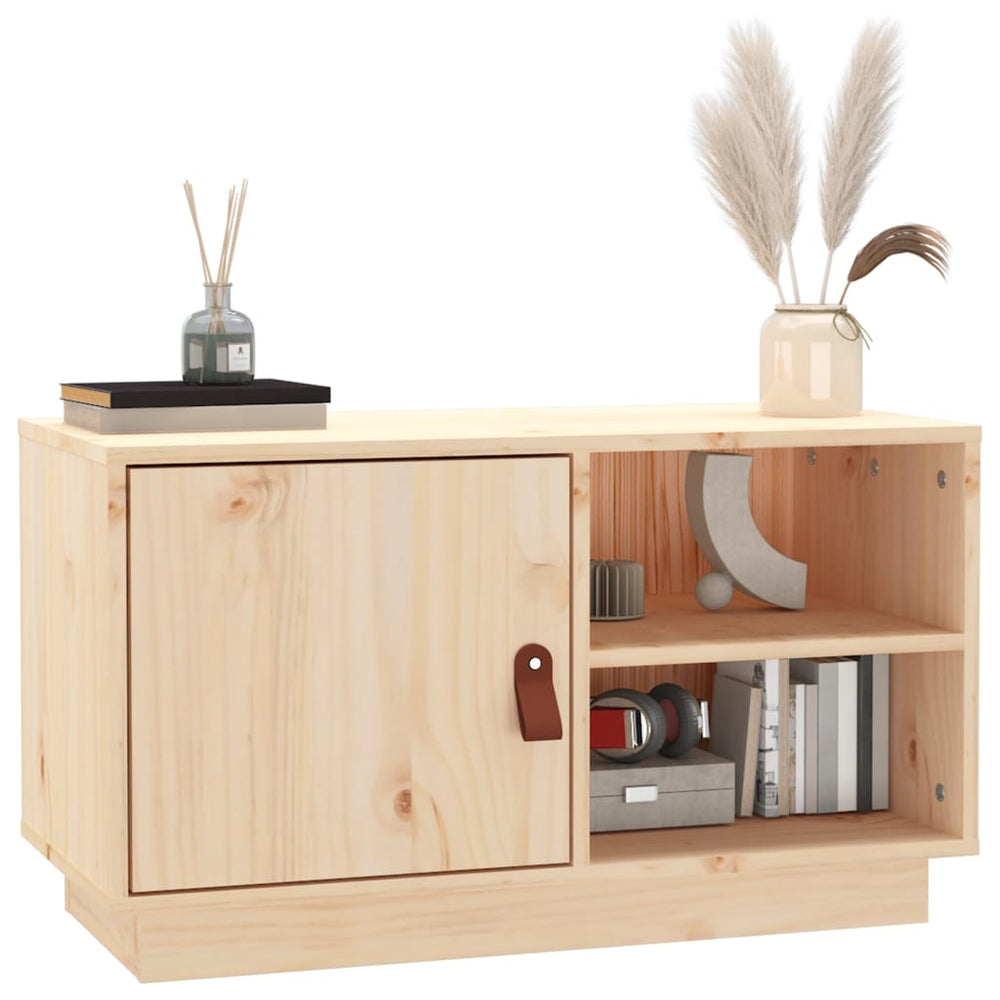Tv-meubel 70x34x40 cm massief grenenhout MeubelReus