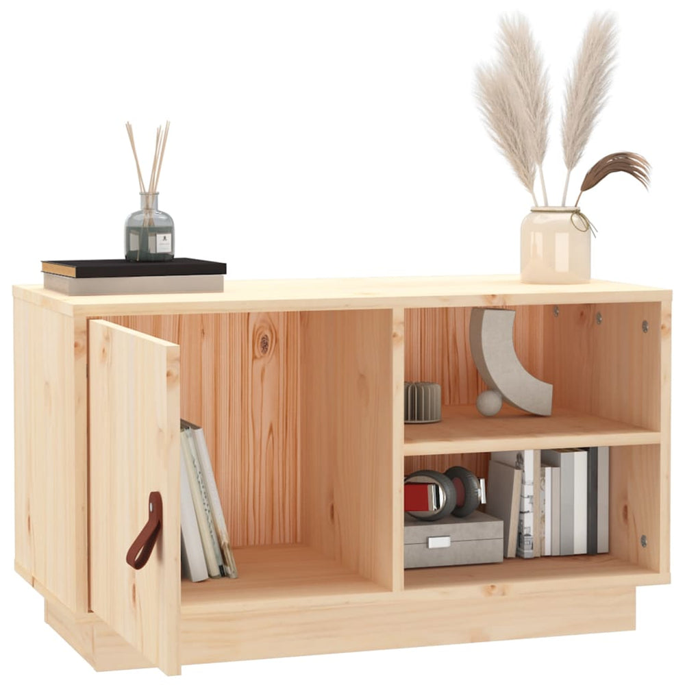 Tv-meubel 70x34x40 cm massief grenenhout MeubelReus