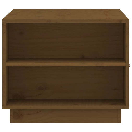 Salontafel 100x50x41 cm massief grenenhout honingbruin MeubelReus