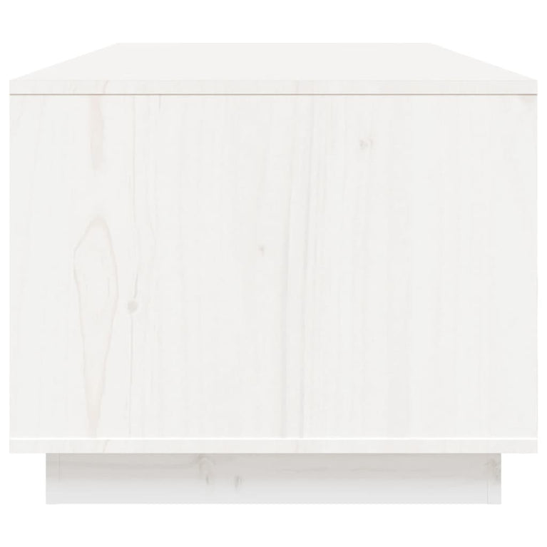 Salontafel 100x50x41 cm massief grenenhout wit MeubelReus