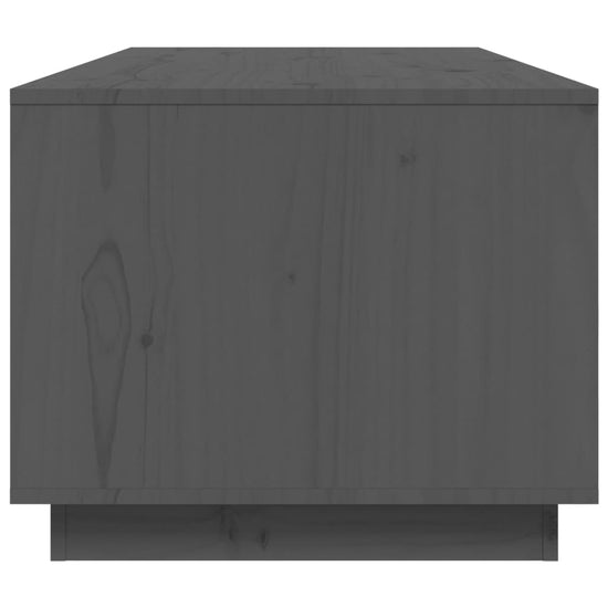 Salontafel 100x50x41 cm massief grenenhout grijs MeubelReus