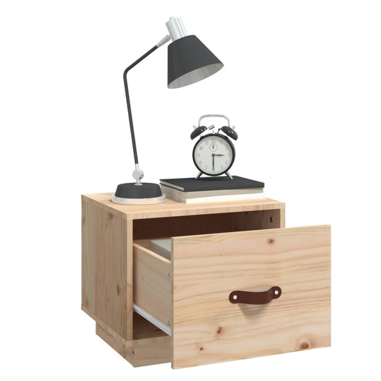 Nachtkastje 40x34x35 cm massief grenenhout MeubelReus