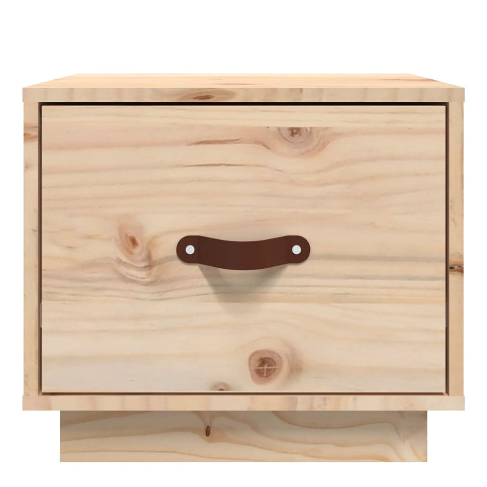 Nachtkastje 40x34x35 cm massief grenenhout MeubelReus