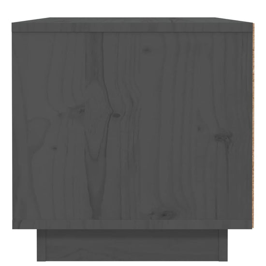 Nachtkastjes 2 st 40x34x35 cm massief grenenhout grijs MeubelReus