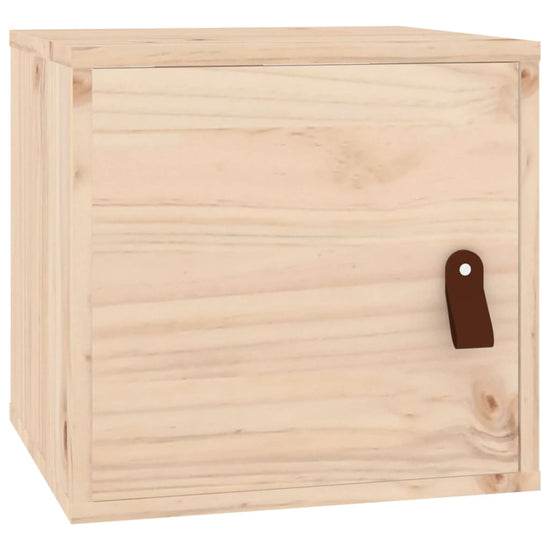 Wandkast 31,5x30x30 cm massief grenenhout MeubelReus