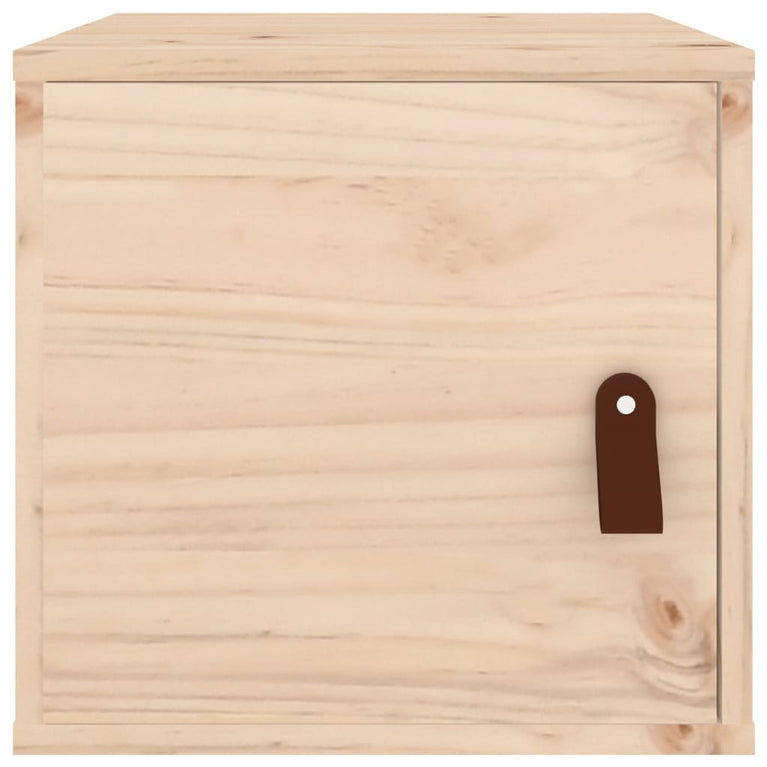Wandkast 31,5x30x30 cm massief grenenhout MeubelReus