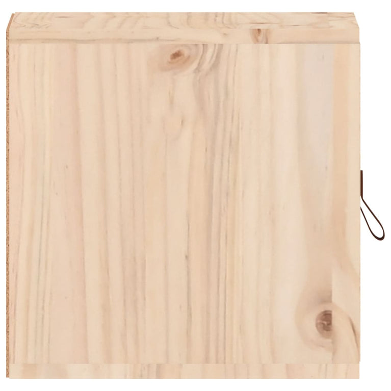 Wandkast 31,5x30x30 cm massief grenenhout MeubelReus