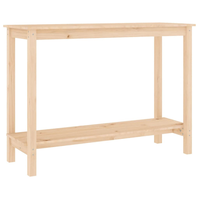 Wandtafel 110x40x80 cm massief grenenhout MeubelReus