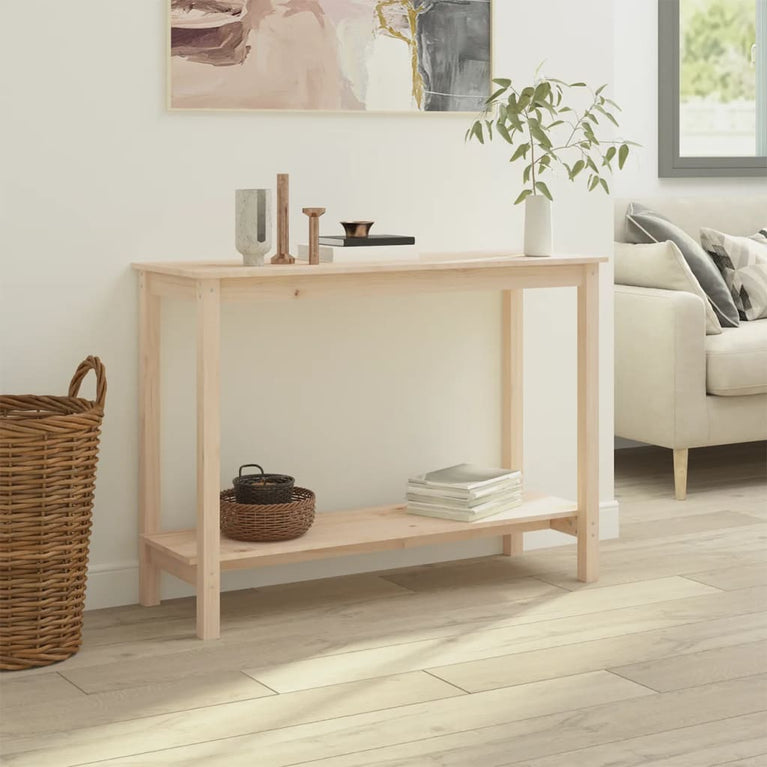 Wandtafel 110x40x80 cm massief grenenhout MeubelReus