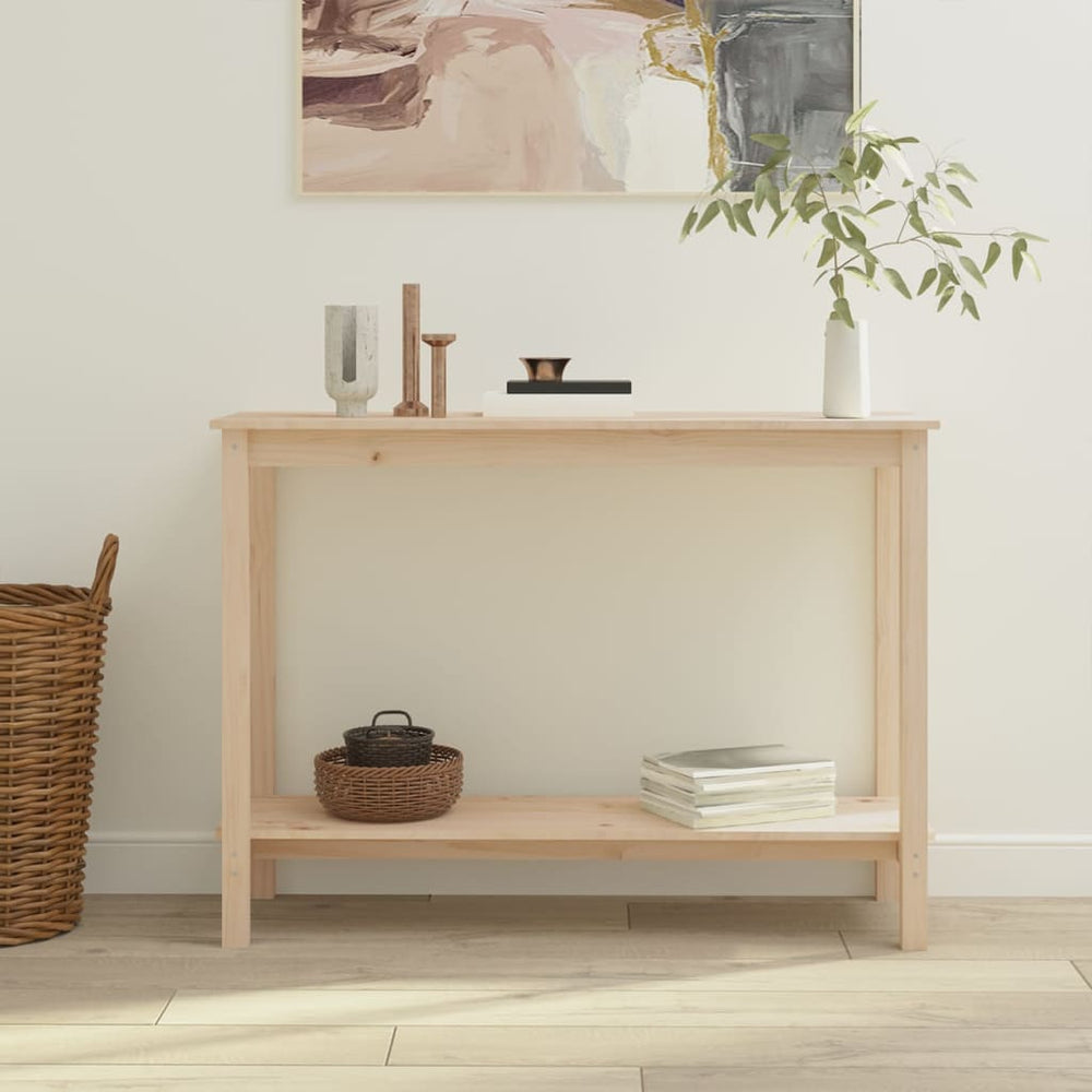 Wandtafel 110x40x80 cm massief grenenhout MeubelReus