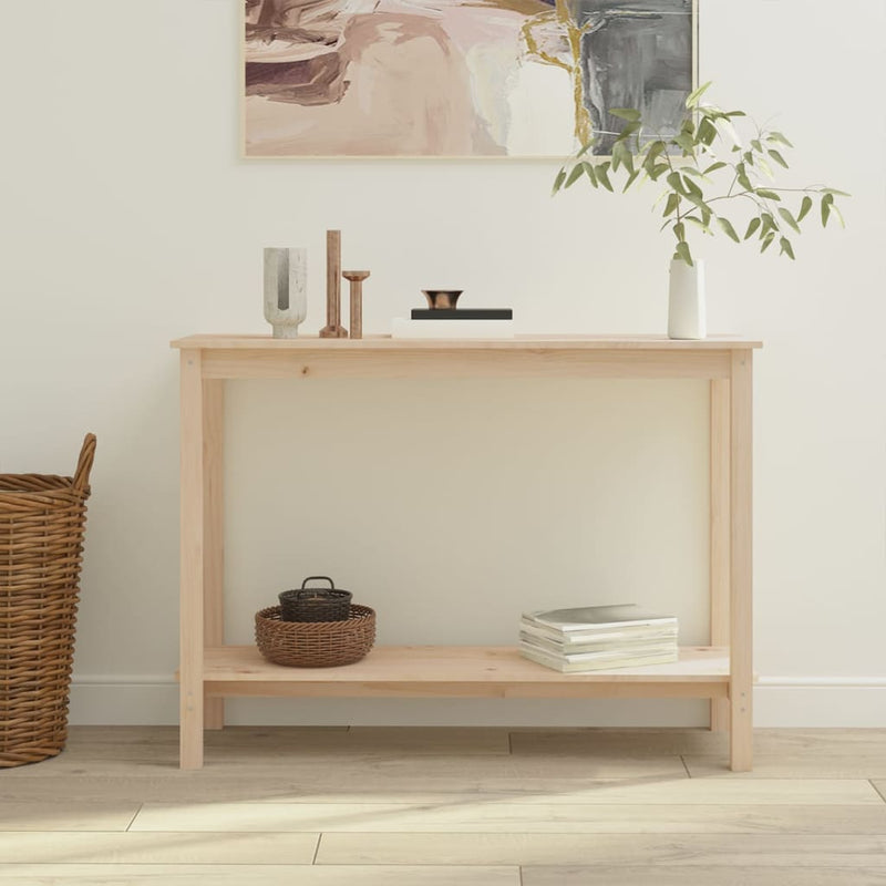 Wandtafel 110x40x80 cm massief grenenhout MeubelReus