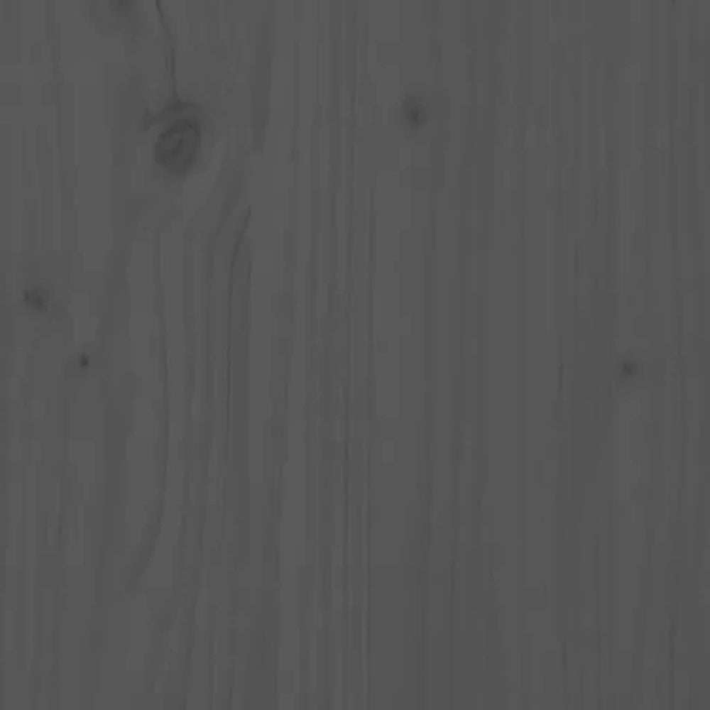 Wandtafel 110x40x80 cm massief grenenhout grijs MeubelReus