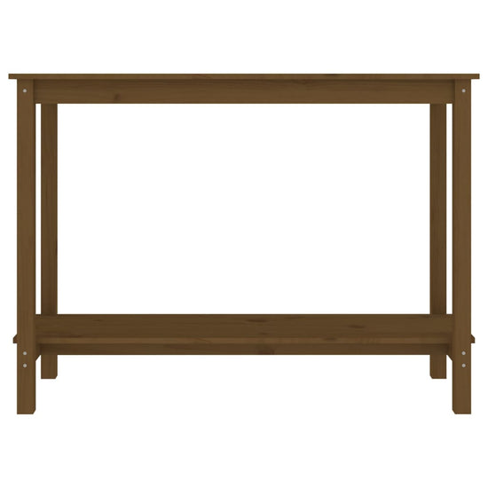Wandkast 110x40x80 cm massief grenenhout honingbruin MeubelReus