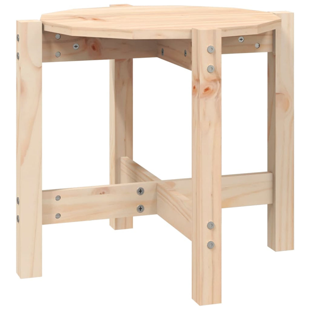 Salontafel Ø 52,5x45 cm massief grenenhout MeubelReus
