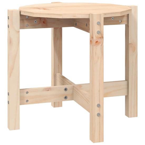 Salontafel Ø 52,5x45 cm massief grenenhout MeubelReus