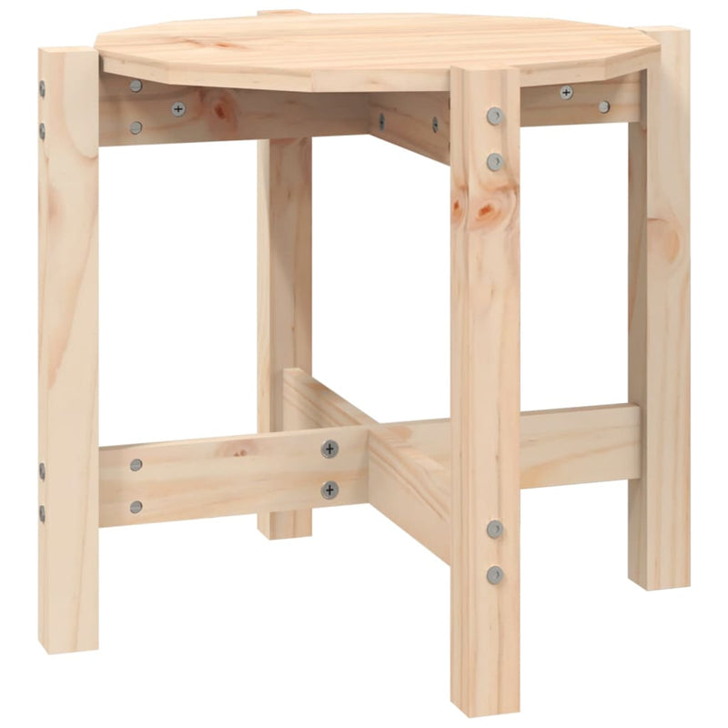 Salontafel Ø 52,5x45 cm massief grenenhout MeubelReus
