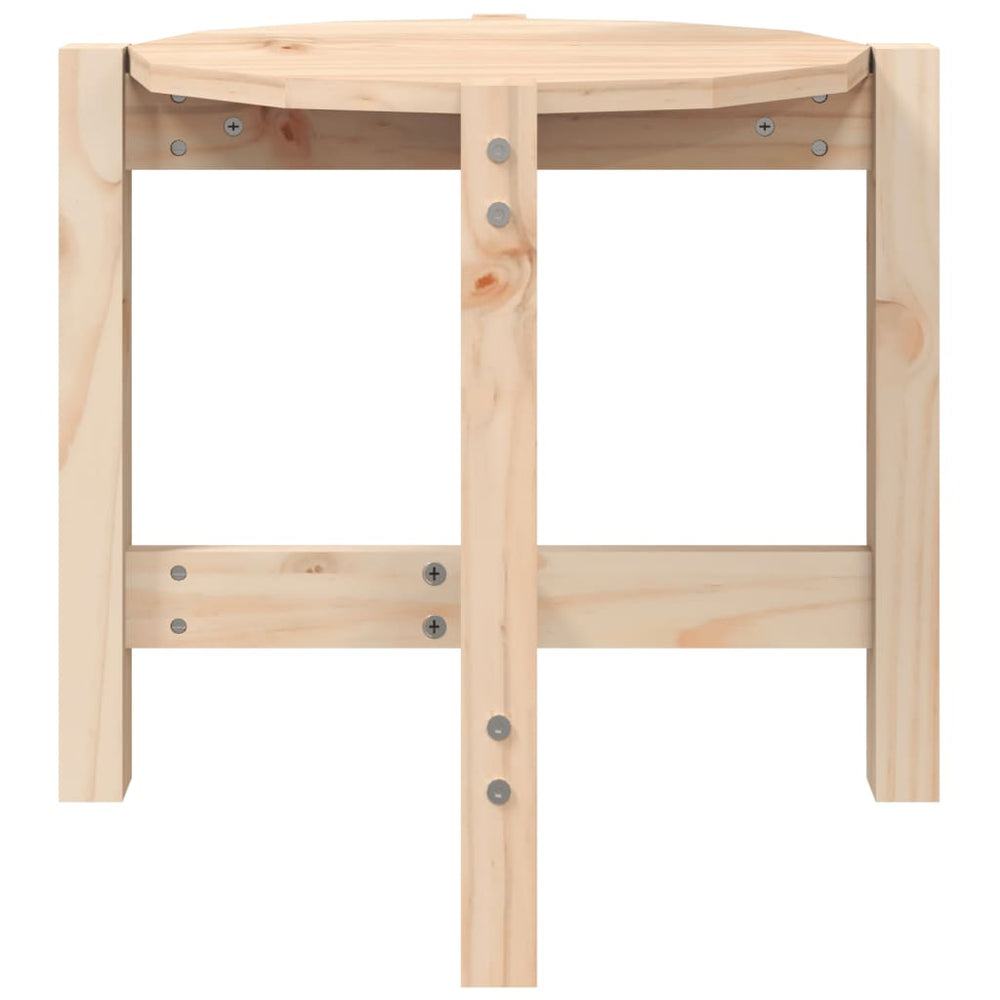Salontafel Ø 52,5x45 cm massief grenenhout MeubelReus