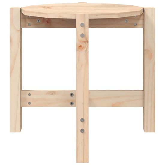Salontafel Ø 52,5x45 cm massief grenenhout MeubelReus