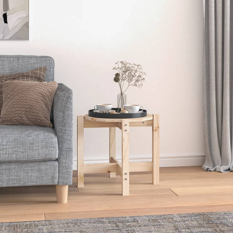 Salontafel Ø 52,5x45 cm massief grenenhout MeubelReus