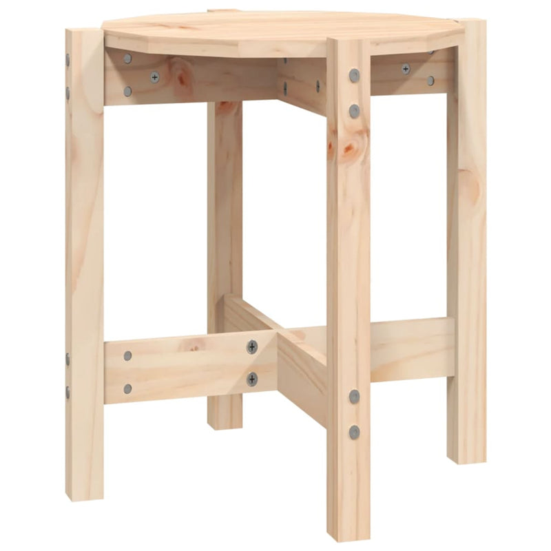 Salontafel Ø 42,5x45 cm massief grenenhout MeubelReus
