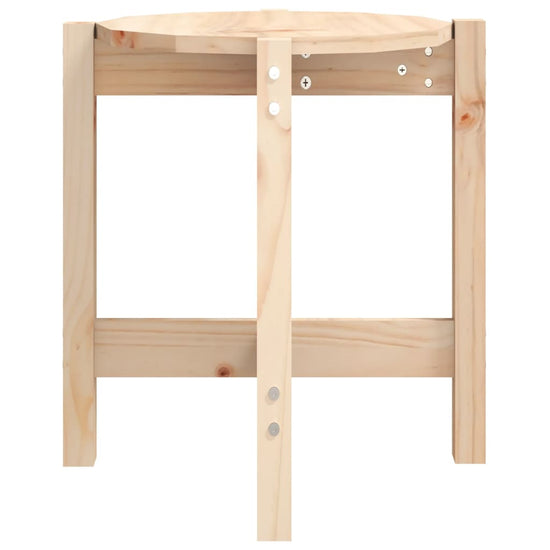 Salontafel Ø 42,5x45 cm massief grenenhout MeubelReus