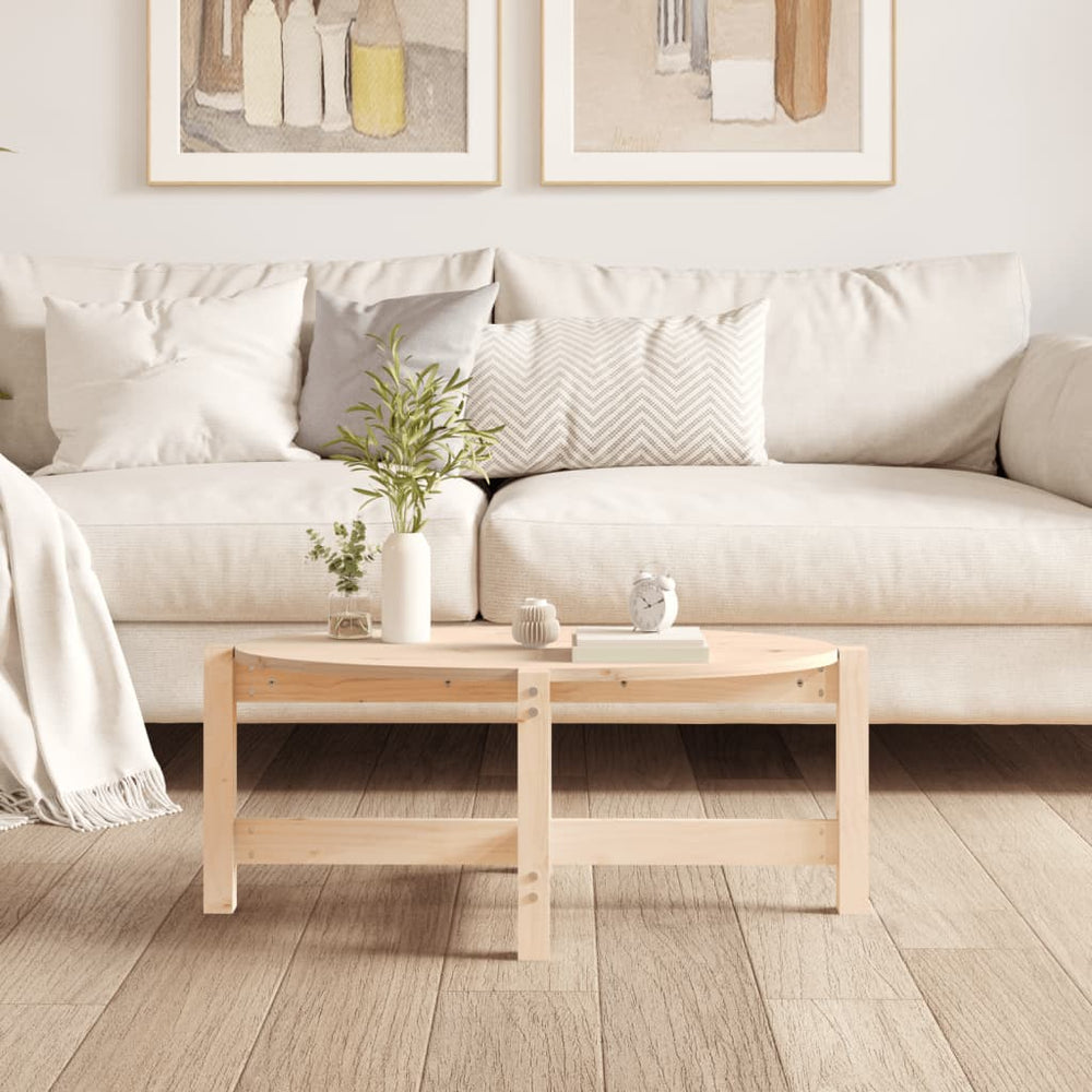 Salontafel 87x48x35 cm massief grenenhout MeubelReus