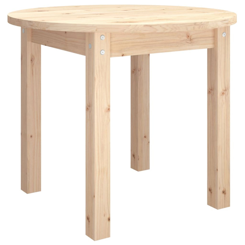 Salontafel Ø 55x45 cm massief grenenhout MeubelReus