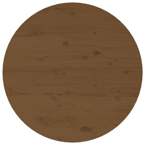 Salontafel Ø 55x45 cm massief grenenhout honingbruin MeubelReus