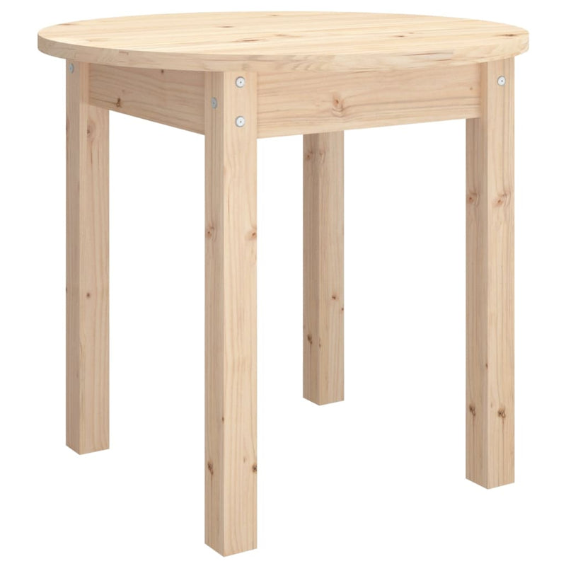Salontafel Ø 45x40 cm massief grenenhout MeubelReus