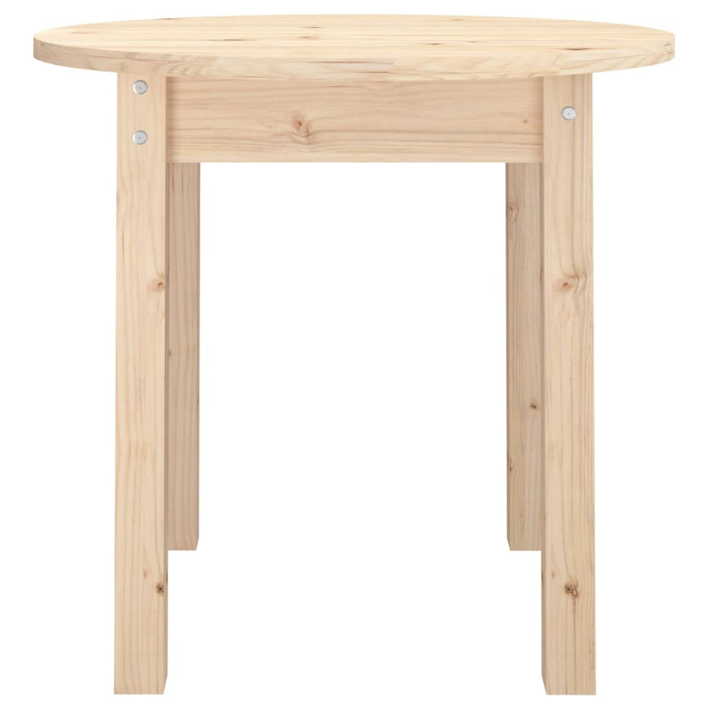 Salontafel Ø 45x40 cm massief grenenhout MeubelReus