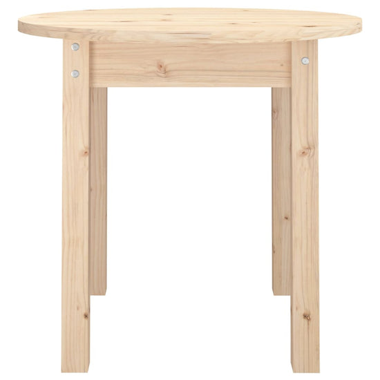 Salontafel Ø 45x40 cm massief grenenhout MeubelReus