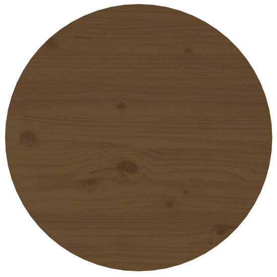 Salontafel Ø 45x40 cm massief grenenhout honingbruin MeubelReus