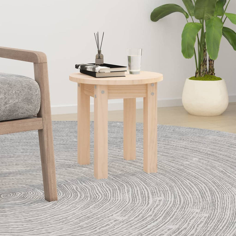 Salontafel Ø 35x35 cm massief grenenhout MeubelReus
