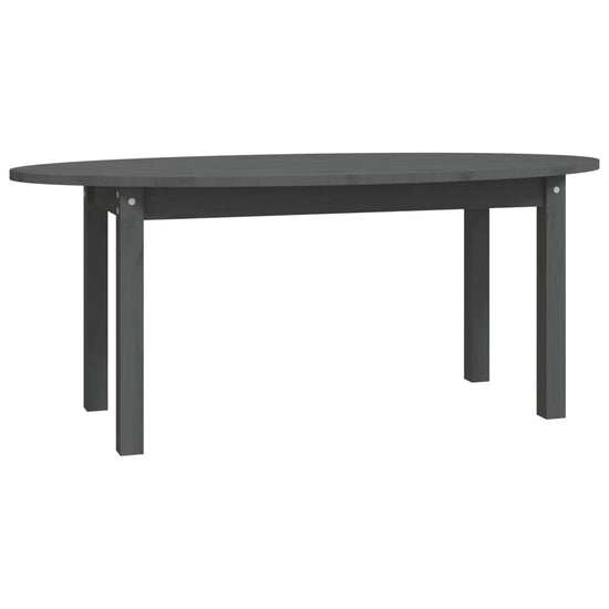 Salontafel 110x55x45 cm massief grenenhout grijs MeubelReus
