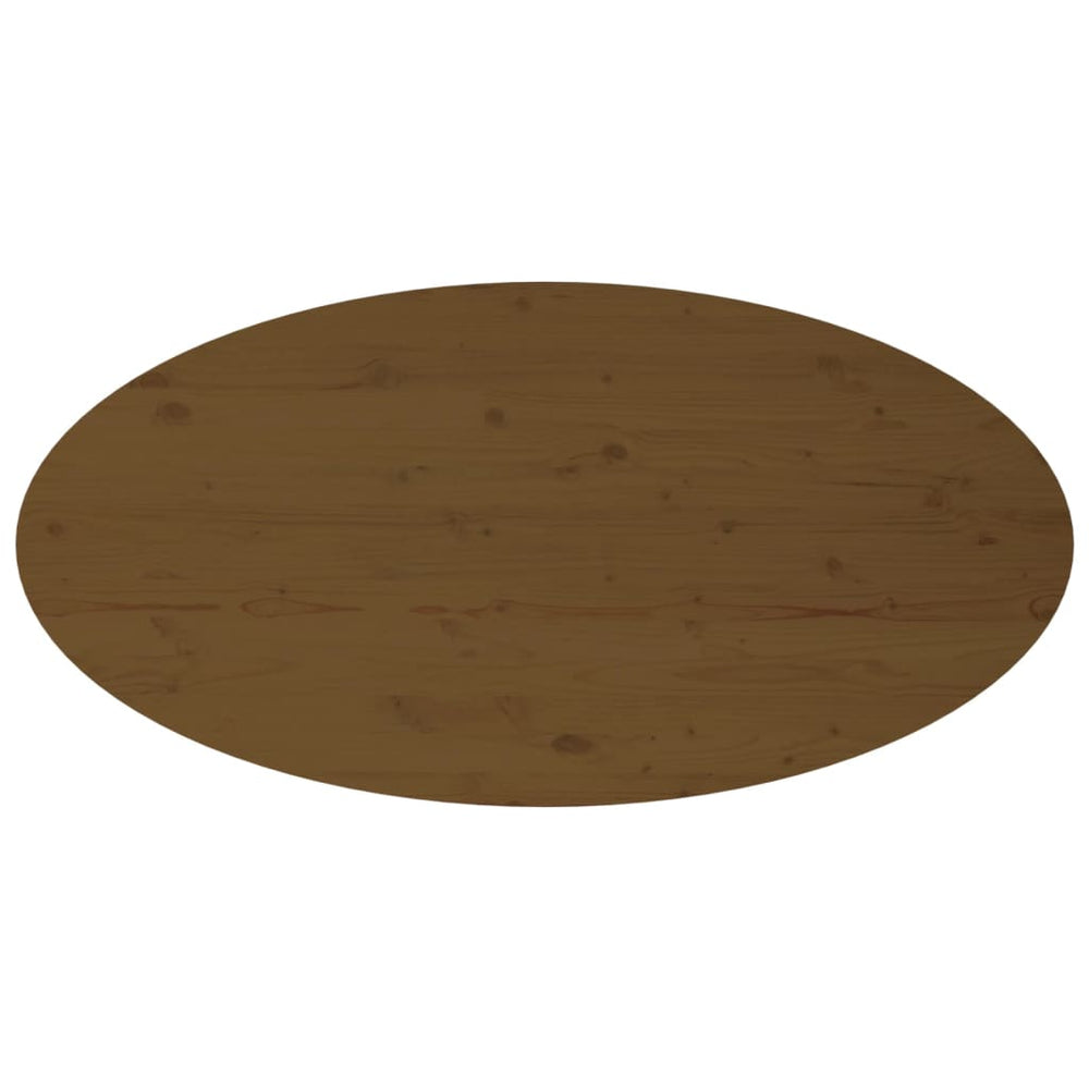 Salontafel 110x55x45 cm massief grenenhout honingbruin MeubelReus