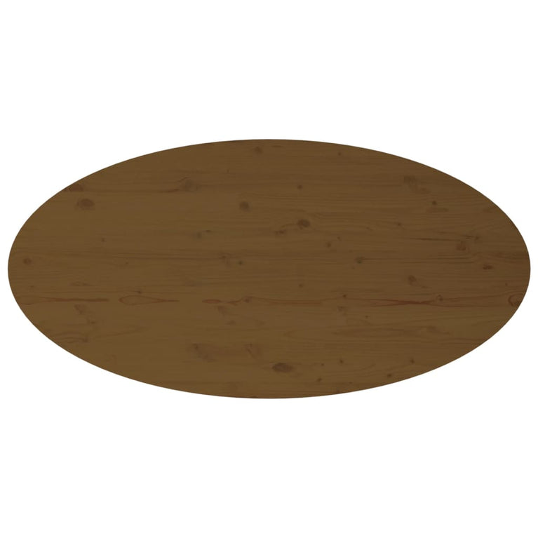 Salontafel 110x55x45 cm massief grenenhout honingbruin MeubelReus