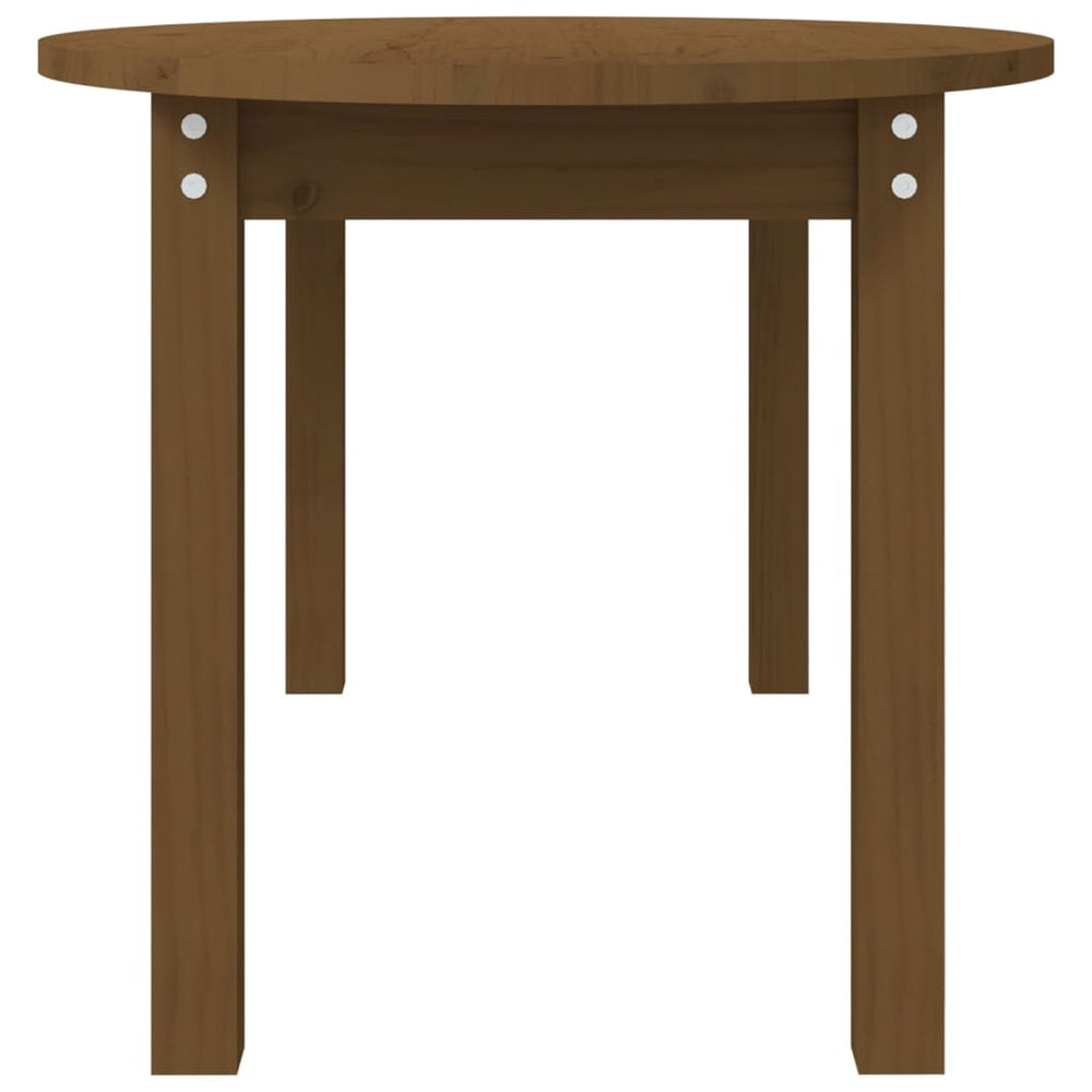 Salontafel 110x55x45 cm massief grenenhout honingbruin MeubelReus