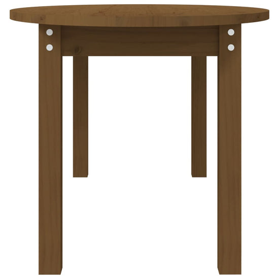 Salontafel 110x55x45 cm massief grenenhout honingbruin MeubelReus