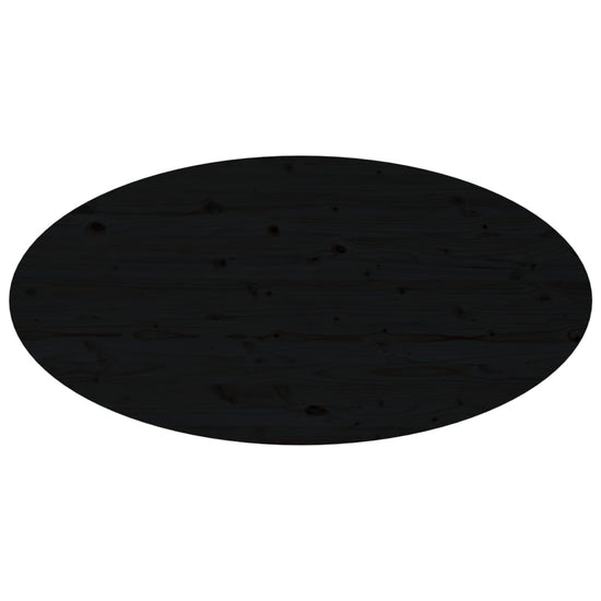 Salontafel 110x55x45 cm massief grenenhout zwart MeubelReus