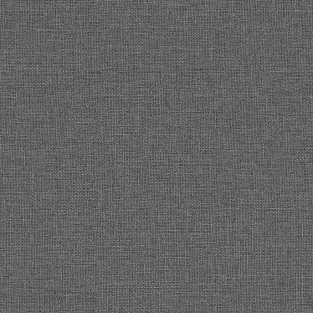 Bankje 110x40x70 cm stof donkergrijs MeubelReus